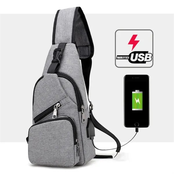 Crossbody Sling Bag with Anti Theft and USB Charging Port