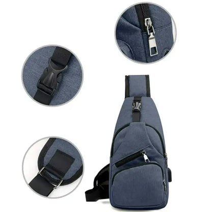 Crossbody Sling Bag with Anti Theft and USB Charging Port