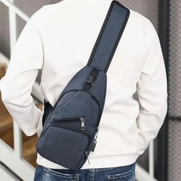 Crossbody Sling Bag with Anti Theft and USB Charging Port