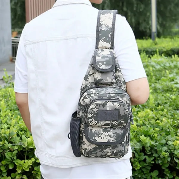 Camouflage Tactical Outdoor Travel Sling Crossbody Bag