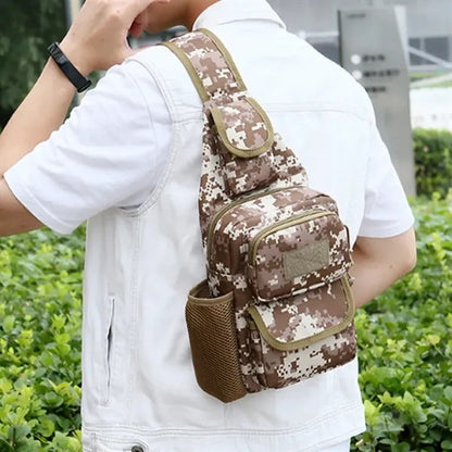Camouflage Tactical Outdoor Travel Sling Crossbody Bag