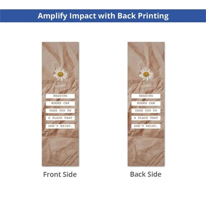 Bookmark Printing - 2" x 3.5" (Front only)
