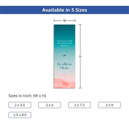 Bookmark Printing - 2" x 3.5" (Front only)