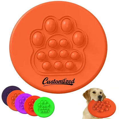 Customizable Durable Dog Flying Disc Pet Toy