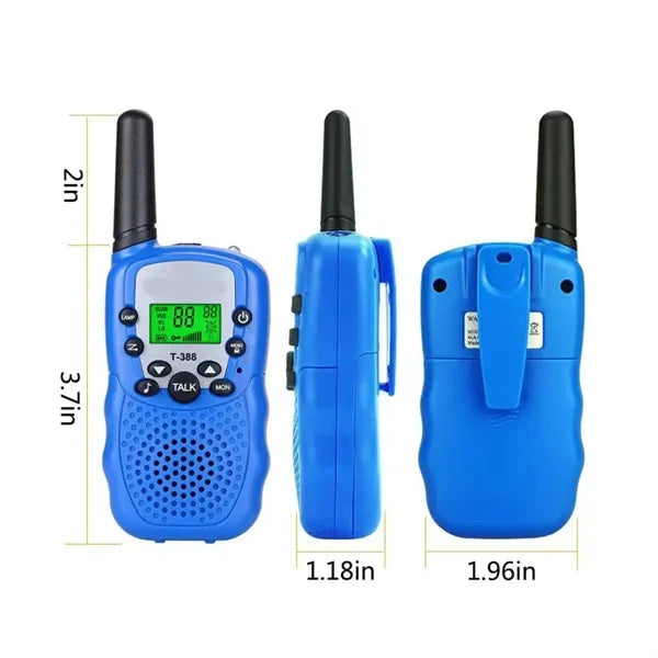 3km Kids Long-Range Toy Walkie Talkie Radio