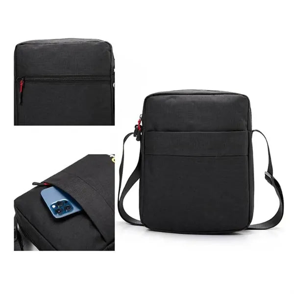 Durable Sling Shoulder Crossbody Bag with Adjustable Strap
