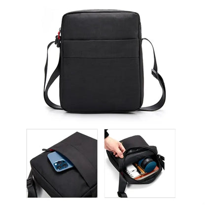 Durable Sling Shoulder Crossbody Bag with Adjustable Strap