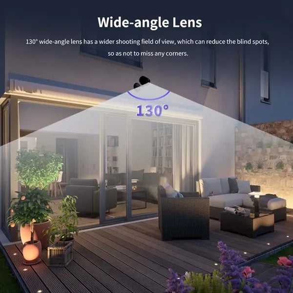 Outdoor smart home compact motion detection security camera