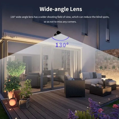 Outdoor smart home compact motion detection security camera