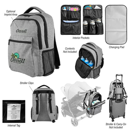Milo rPET Diaper Backpack