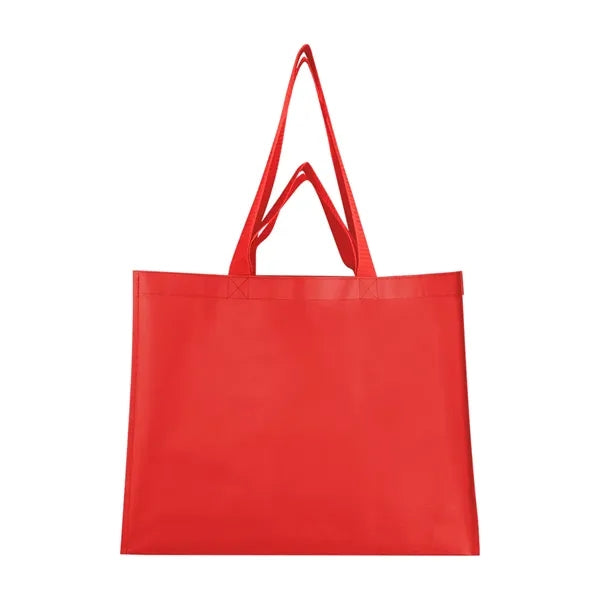 Matte Laminated Recycled Non-Woven Dual Handle Shopper To...