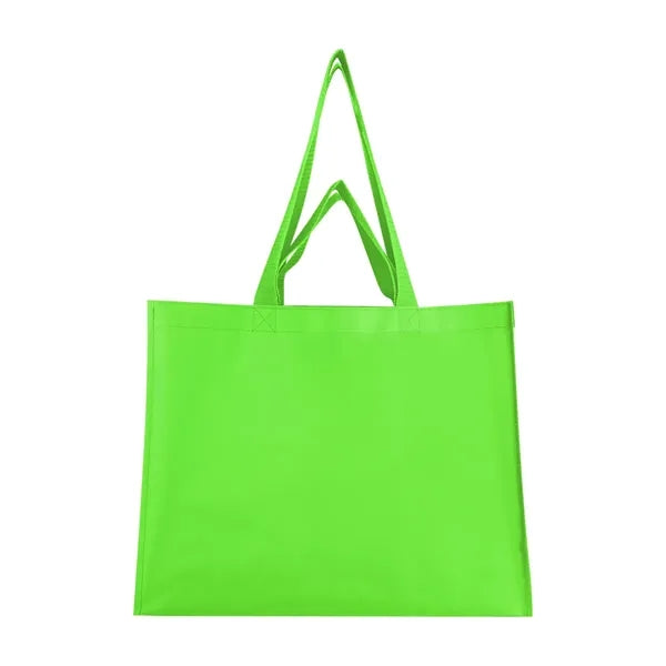 Matte Laminated Recycled Non-Woven Dual Handle Shopper To...