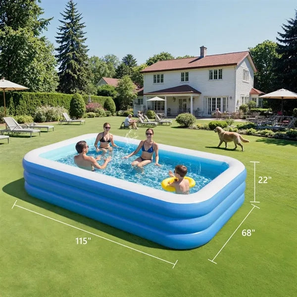 Super Large Family Friendly Giant Inflatable Swimming Pool