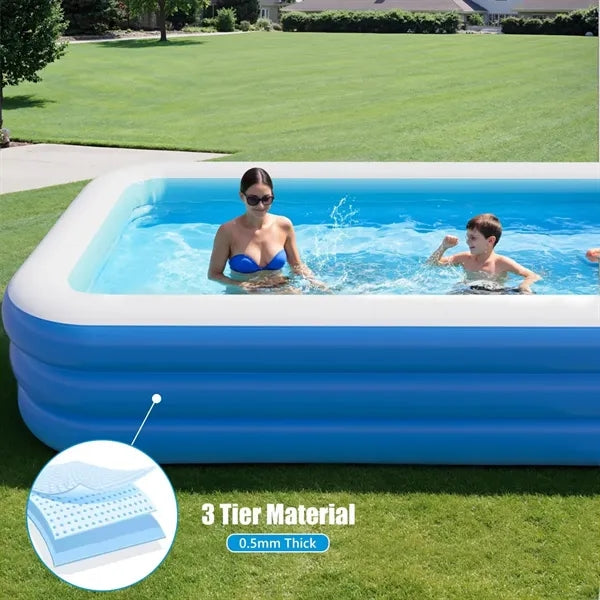 Super Large Family Friendly Giant Inflatable Swimming Pool