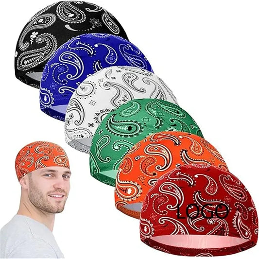 Unisex Cooling Skull Cap Motorcycle Helmet Liner