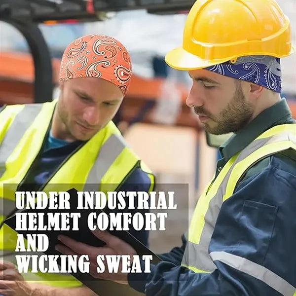 Unisex Cooling Skull Cap Motorcycle Helmet Liner