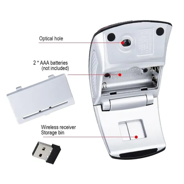 Foldable Arc Wireless Mouse