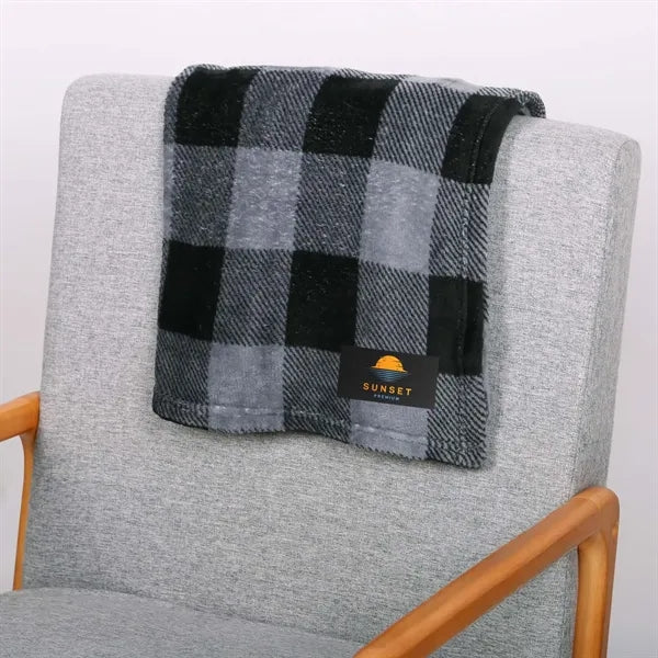reGen rPET Flannel Throw Blanket