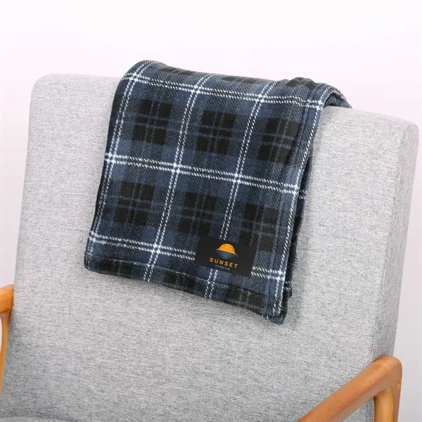 reGen rPET Flannel Throw Blanket