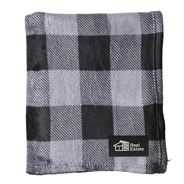 reGen rPET Flannel Throw Blanket