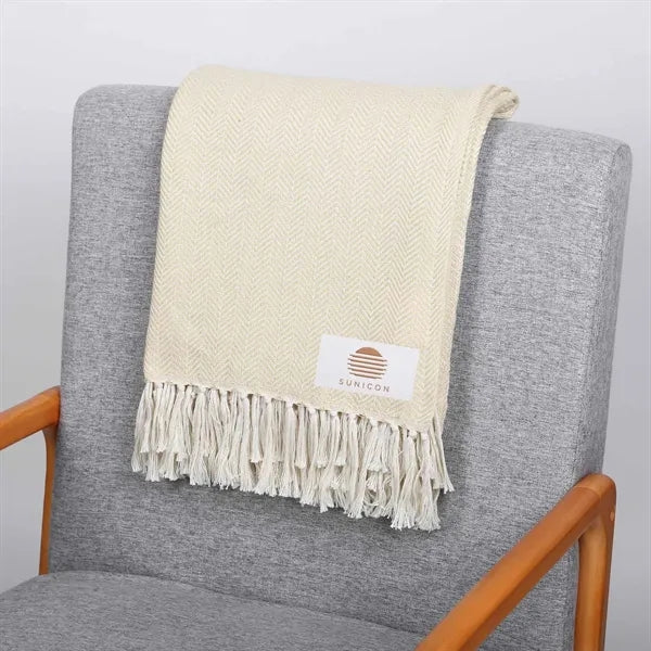 reGen rPET Woven Throw Blanket