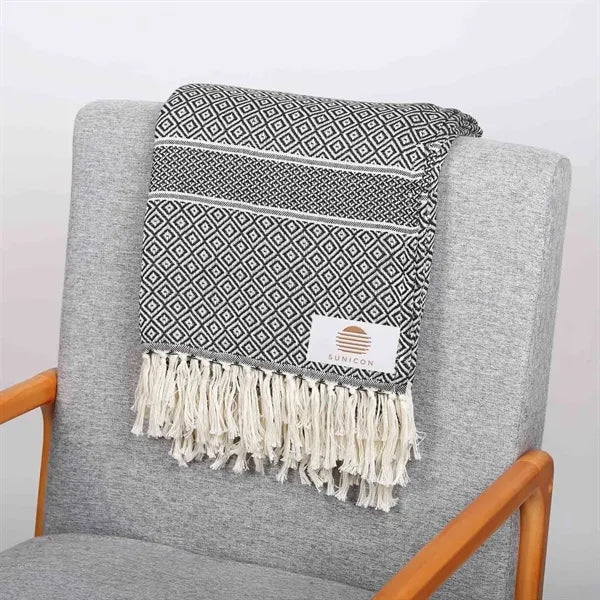 reGen rPET Woven Throw Blanket