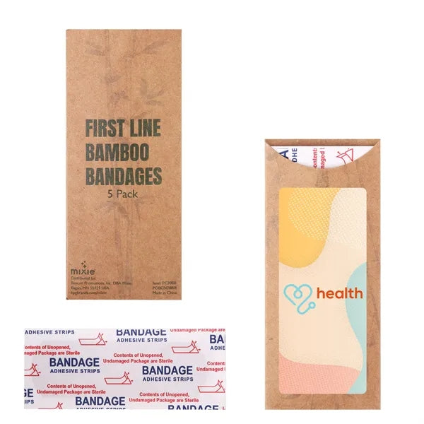 First Line Bamboo Bandages 5 Pack