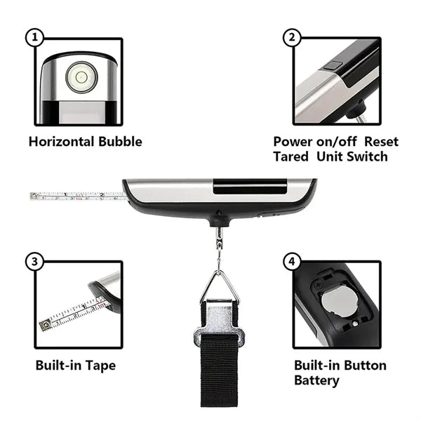Portable LCD Digital Weight Scale