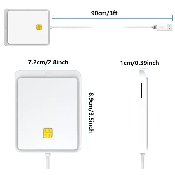 USB CAC Smart Card Reader