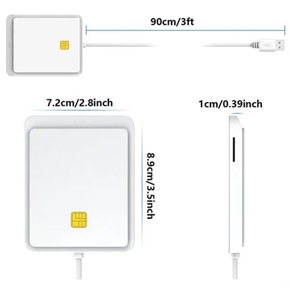 USB CAC Smart Card Reader
