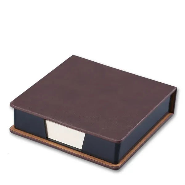 PU Faux Leather Sticky Note Holder