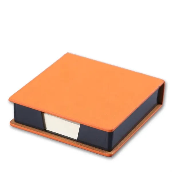 PU Faux Leather Sticky Note Holder
