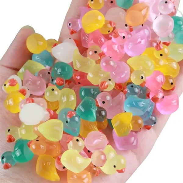 Luminous Resin Mini Ducks