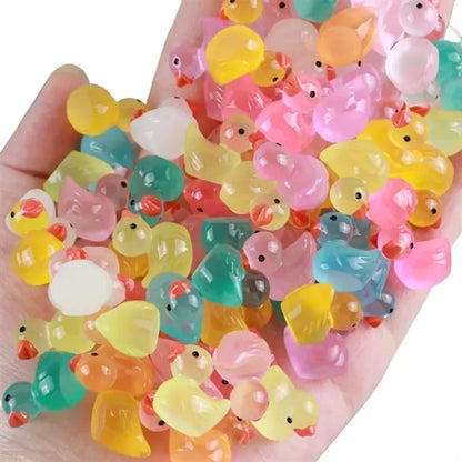 Luminous Resin Mini Ducks
