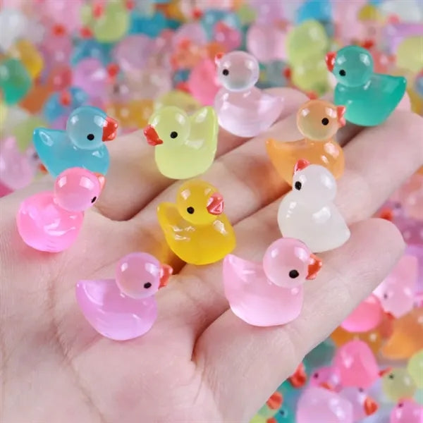 Luminous Resin Mini Ducks