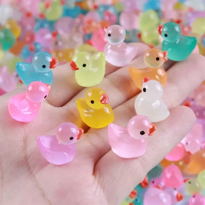 Luminous Resin Mini Ducks