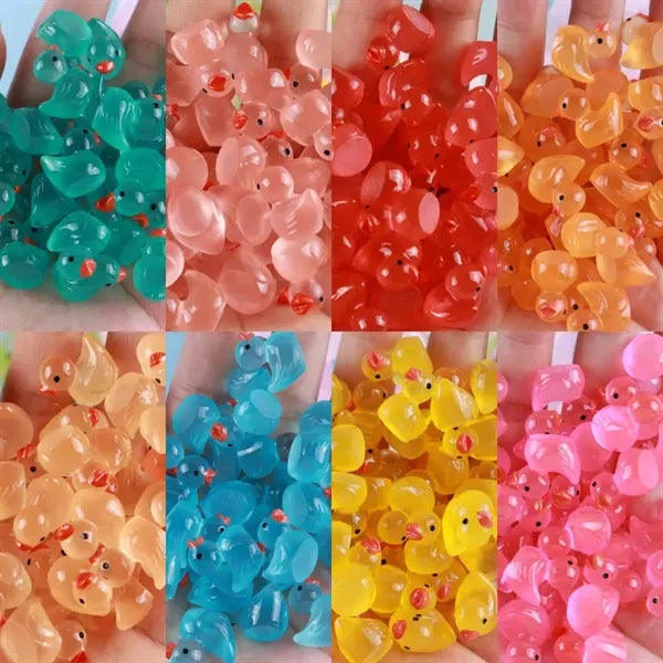 Luminous Resin Mini Ducks
