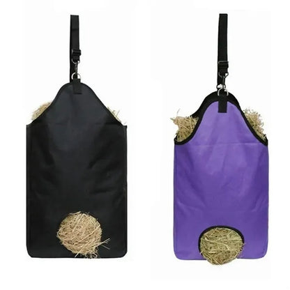 Durable Hanging Dry Grass Storage Weed Horse Hay Bag