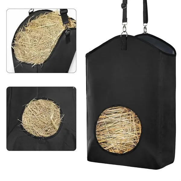 Durable Hanging Dry Grass Storage Weed Horse Hay Bag