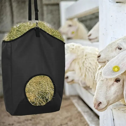 Durable Hanging Dry Grass Storage Weed Horse Hay Bag
