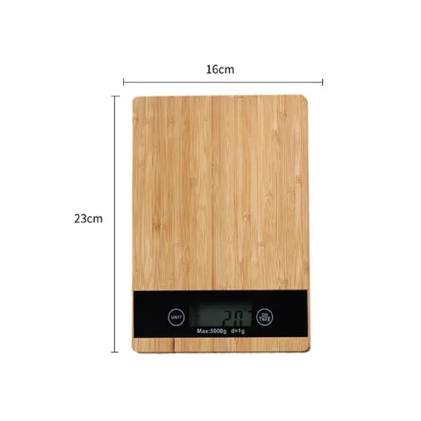 Bamboo Digital Kitchen Scale