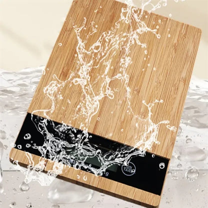 Bamboo Digital Kitchen Scale