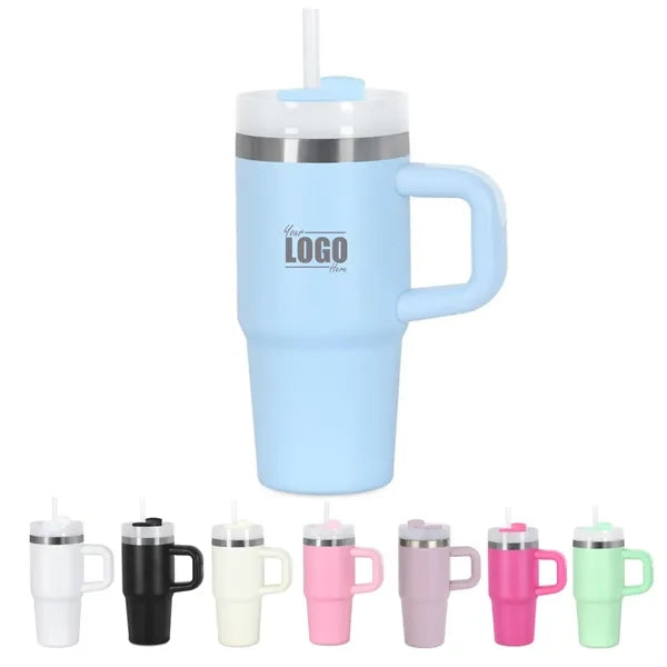 14oz. Kids Tumbler with Handle & Straw