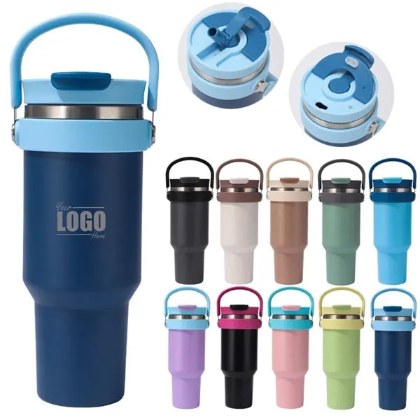 Premium Two Tone 40oz. Insulated Tumbler