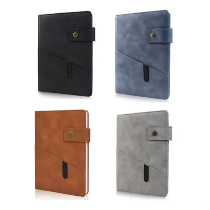 A5 Leather Journal Notebook Set with Pen & Gift Bag