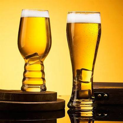 Professional quality home bar craft beer tasting glasses