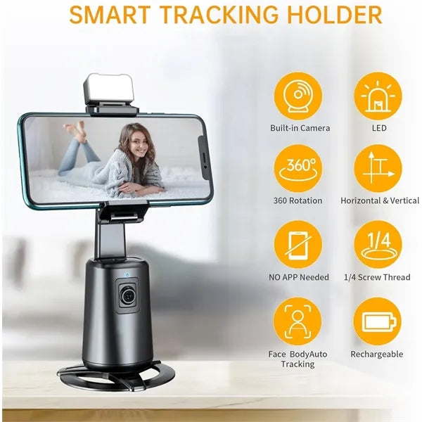 360 Rotating Auto Face Tracking Phone Stand
