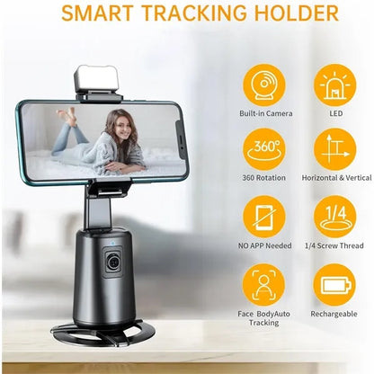 360 Rotating Auto Face Tracking Phone Stand