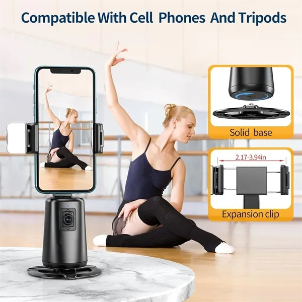 360 Rotating Auto Face Tracking Phone Stand