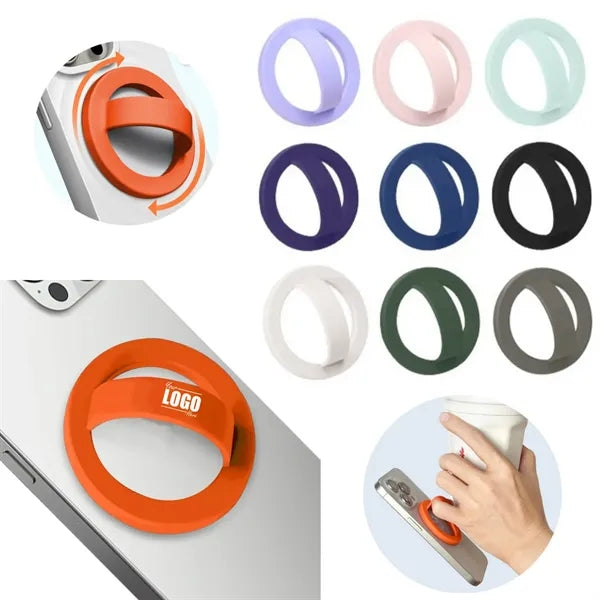 Silicone Magnetic Phone Grip Holder